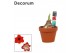 Hippeastrum Amaryllis Mix 2 Knop Terracotta Steen OP (Decorum)2 tak/pl 