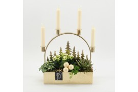 Arrangementen kerst ADV-2501W Advent creatie 4 pp