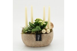 Arrangementen kerst ADV-2517W Advent creatie 2 pp