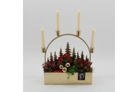 Arrangementen kerst ADV-2501R Advent creatie 4 pp