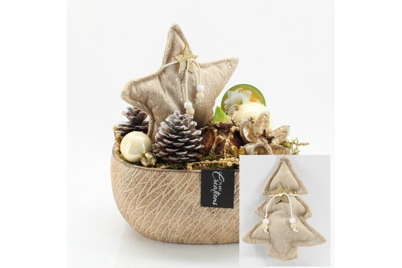 Arrangementen hippeastrum HICR-2519W Kerst Amaryllis 1 pp 