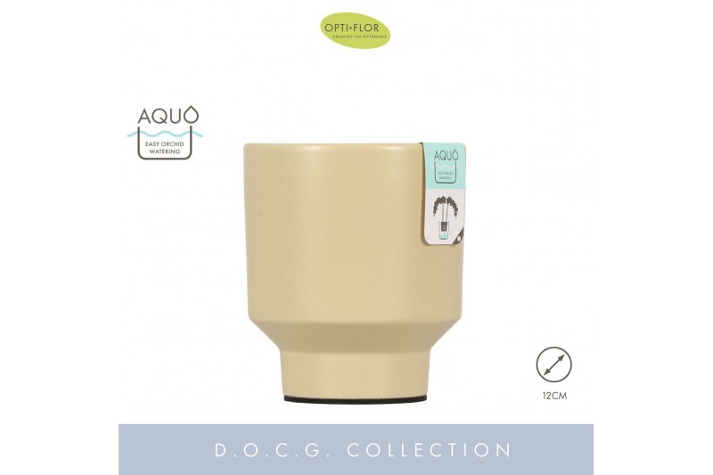 Keramische pot Emilia Sand 12 cm Aquo 