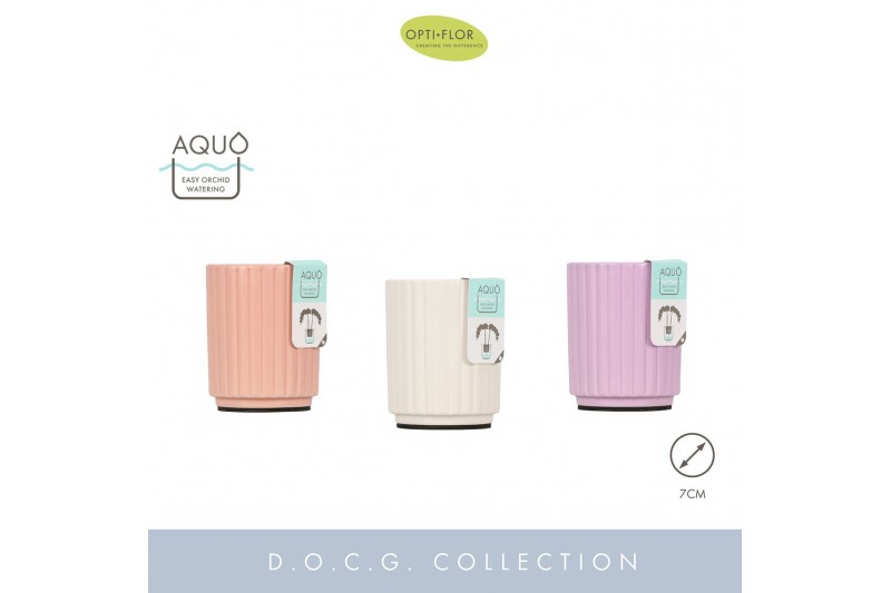 Keramische pot Molise mix 7 cm Aquo300 gram 