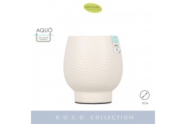 Keramische pot Abruzzo White 15 cm Aquo 2000 gram