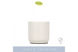 Keramische pot Lazio White 12 cm