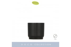 Keramische pot Lazio Black 7 cm 200 gram