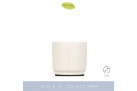 Keramische pot Lazio White 9 cm 350 gram