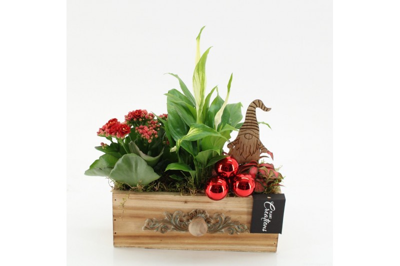 Arrangementen kerst XMAS-25258 Kerst creatie 3 pp 