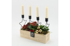 Arrangementen kerst ADV-2507R Advent creatie 3 pp