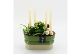 Arrangementen kerst ADV-2516W Advent creatie 2 pp
