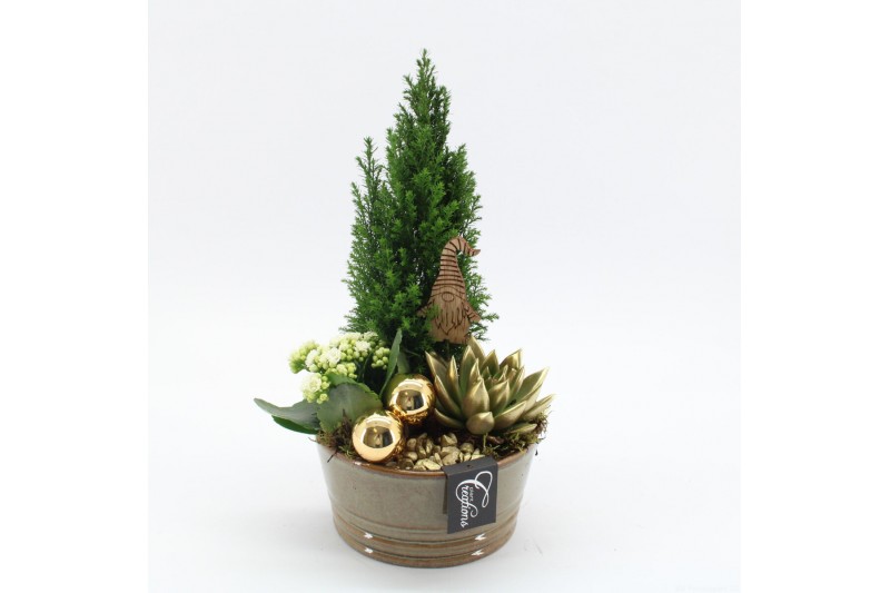 Arrangementen kerst XMAS-25116 Kerst creatie 3 pp 