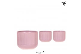 Keramische pot Kolibri Home Flare pot purple