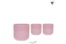 Keramische pot Kolibri Home Flare pot purple