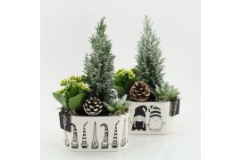Arrangementen kerst XMAS-25281 Kerst creatie 3 pp