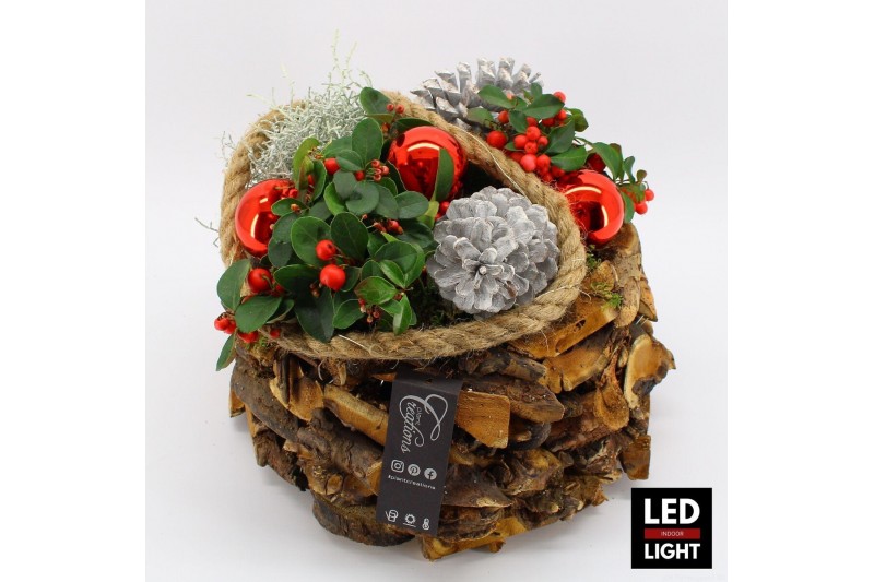 Arrangementen gaultheria GACR-2509LED Gaultheria creatie 3 pp 