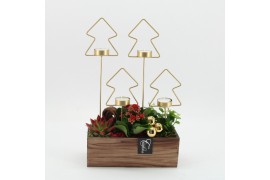 Arrangementen kerst ADV-2506R Advent creatie 3 pp