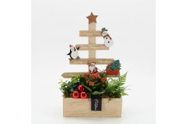 Arrangementen kerst XMAS-25252 Kerst creatie 3 pp