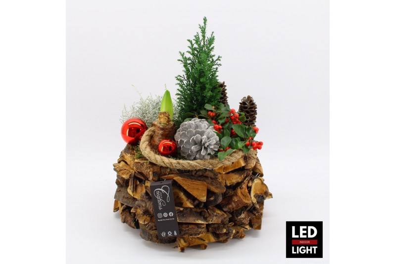 Arrangementen gaultheria GACR-2510LED Gaultheria creatie 4 pp 