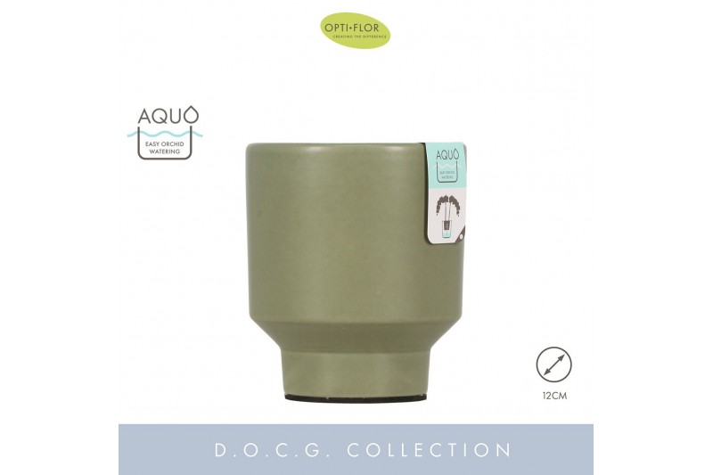 Keramische pot Emilia Green 12 cm Aquo 