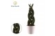 Sansevieria cylindrica Sansevieria cylindrica Twist met keramiek wit 