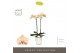 Phalaenopsis geel Optistar Parton 2 spike in Molise White Aquo 15 bl.  