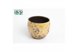 Keramische pot Oker Luuk Keramiek