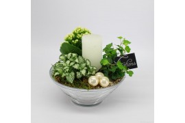 Arrangementen kerst ADV-2512W Advent creatie 3 pp