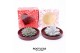 Arrangementen succulenten ROOTLESS Echeveria, red bowl - love/hearts b 