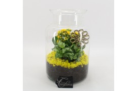 Arrangementen kamerplanten FDCR-2606G Basic Fundamentals terrarium 2 p