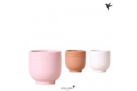 Keramische pot Kolibri Home Glazed pot mix