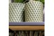 Keramische pot Kolibri Home Diamond pot green 