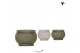 Keramische pot Kolibri Home Ancient pot green mix 