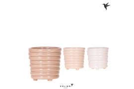Keramische pot Kolibri Home Ring pot mix