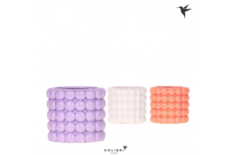 Keramische pot Kolibri Home Poppy pot mix 