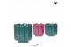 Keramische pot Kolibri Home Retro pot green mix 