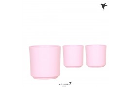 Keramische pot Kolibri Home Simplicity pot pink