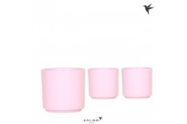 Keramische pot Kolibri Home Simplicity pot pink