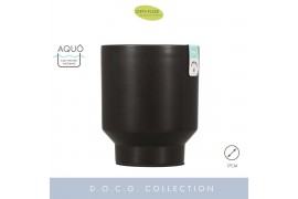 Keramische pot Emilia Dark Brown 17 cm Aquo 2000 gram