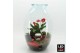 Arrangementen kerst XMAS-25316LED Kerst creatie terrarium 4 pp 