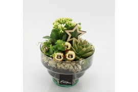 Arrangementen kerst XMAS-25209 Kerst creatie 3 pp