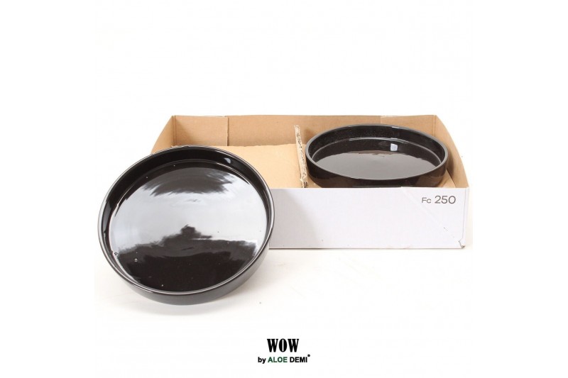 Deco WOW bowl, Black 