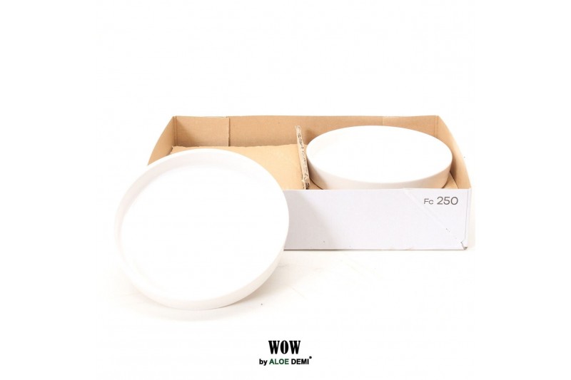 Deco WOW bowl, White 