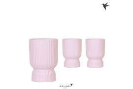 Keramische pot Kolibri Home Diabolo pot pink