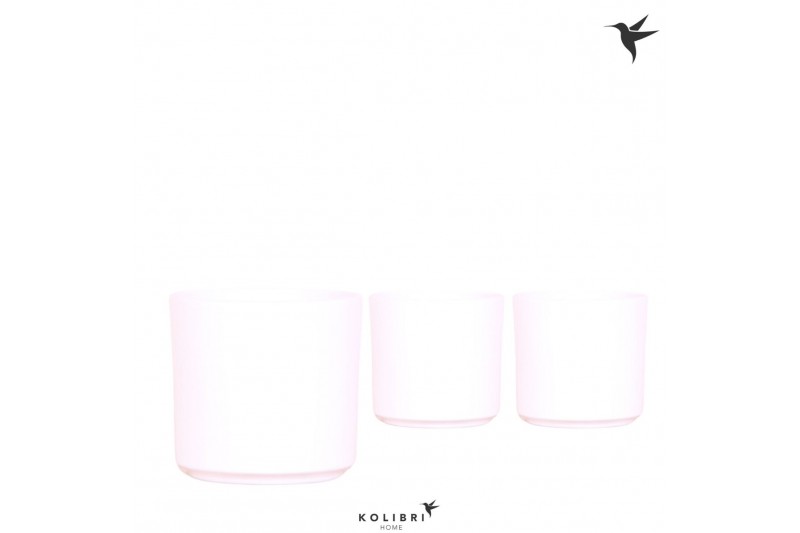 Keramische pot Kolibri Home Simplicity pot white 