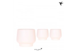 Keramische pot Kolibri Home Scandic pot white