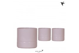 Keramische pot Kolibri Home Pastel pot pink