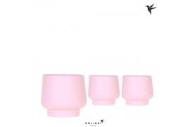 Keramische pot Kolibri Home Scandic pot pink