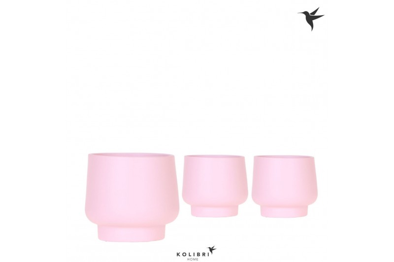 Keramische pot Kolibri Home Scandic pot pink 