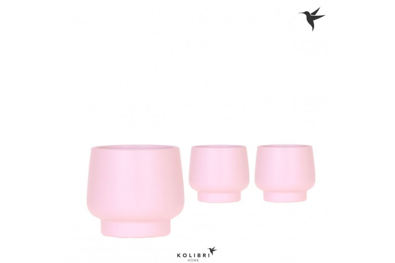 Keramische pot Kolibri Home Scandic pot pink 