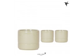 Keramische pot Kolibri Home Pastel pot green